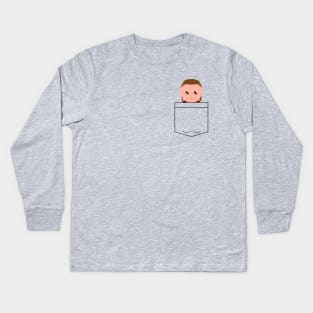 Pocket Hvitserk Kids Long Sleeve T-Shirt